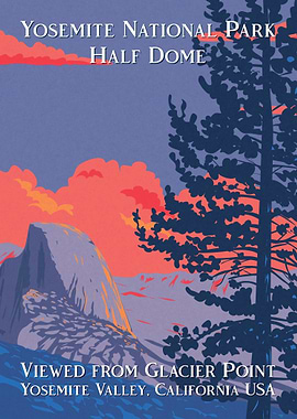 Half Dome Yosemite Valley