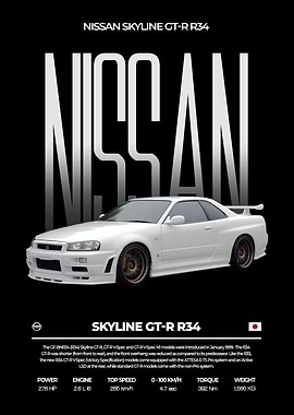 Nissan Skyline GTR R34