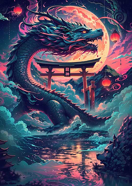 Mid Autumn Lunar Dragon
