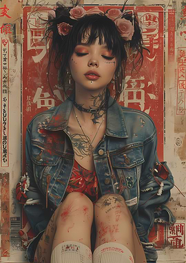 Retro Japanese Beauty