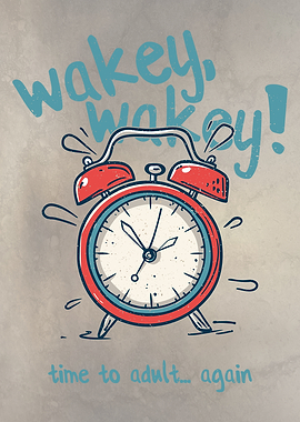 Wakey Wakey Time to Adult