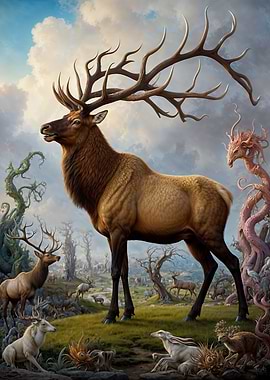 Enchanted Elk