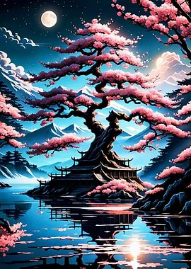 Cherry Blossom Bonsai Tree