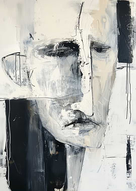Modern Abstract Face