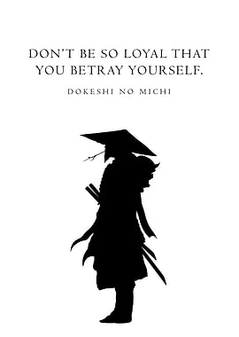 Minimalist Samurai Quote