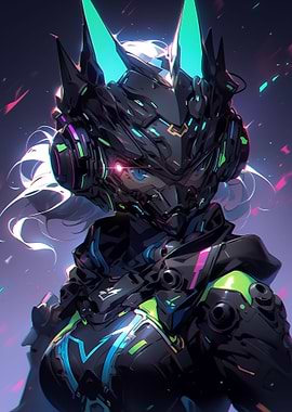 Futuristic Fantasy Girl