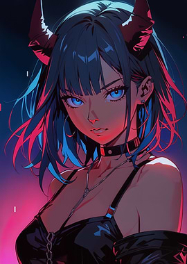 Demonic Anime Girl