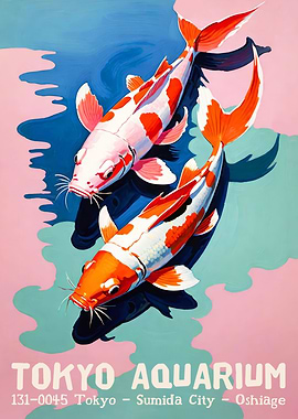 Tokyo Aquarium Poster