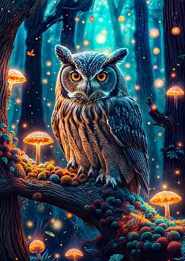 Mystical owl