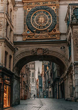 Gros Horloge Rouen France