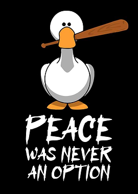 Peace was never an option