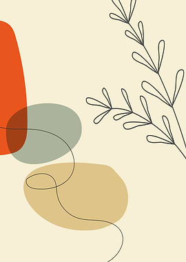 Simple Shapes with leaves