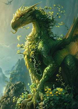 green leaf dragon