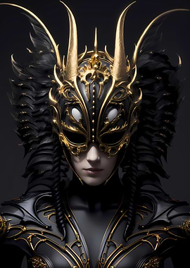 Divine Mask of Gold
