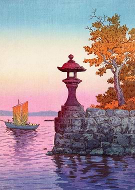 Returning Boat at Yabase