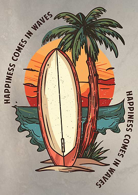 Happiness Comes in Waves