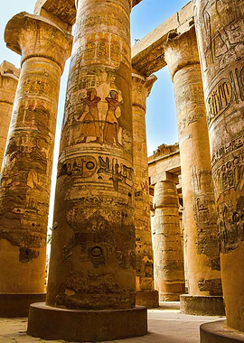 Ancient Egyptian column