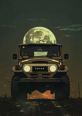 Toyota Land Cruiser car da