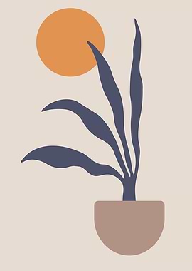 Potted Plant flower vase