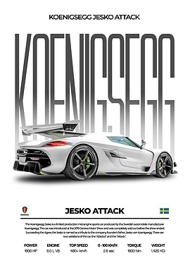 Koenigsegg Jesko Attack
