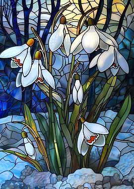 Snowdrops in Spring