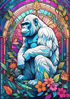 Ape Stained Glass
