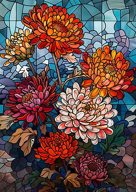 Radiant Chrysanthemums