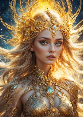 Aurora Cosmic Goddess