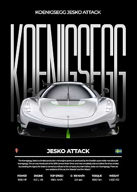 Koenigsegg Jesko Attack
