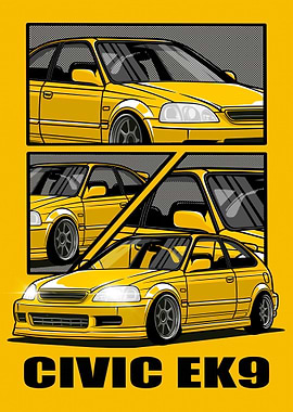 Civic EK9 JDM Legends