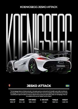 Koenigsegg Jesko Attack