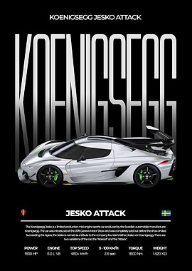 Koenigsegg Jesko Attack