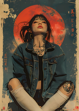 Retro Japanese Beauty