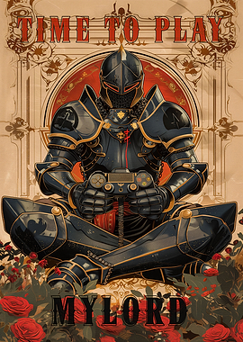 Knight Gaming Poster