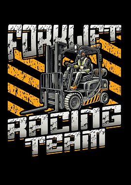 Forklift Racing Warehouse