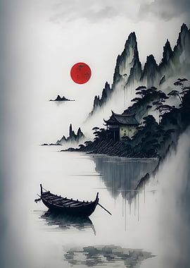 Vintage Asian Minimalism