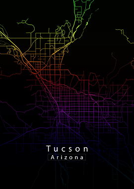 Tucson Arizona Map
