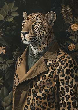 Cheetah in Jacket