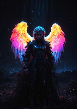 Fallen Angel in Vibrant