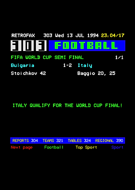 World Cup 94 Semi Final