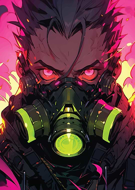 Anime Monster Cyberpunk