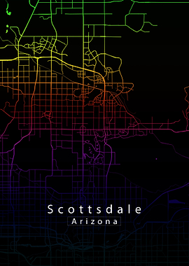 Scottsdale Arizona Map