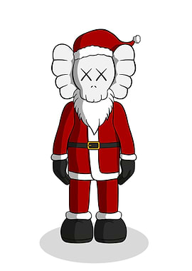 Kaws Santa Claus Christmas