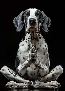 Great Dane Yoga Relax