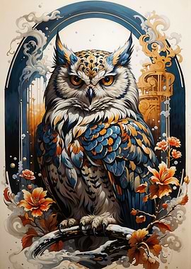 Owl Celestial Guardian