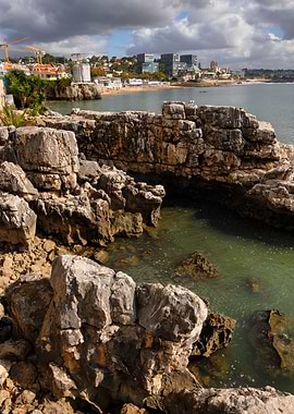 Cascais Coast In Portugal