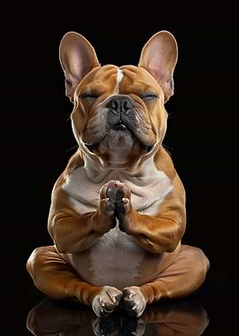 Bulldog Yoga Relax