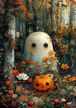 Pumpkin Ghost Bohoo