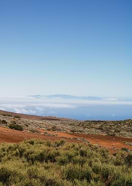 Mountain and Cloud Vista