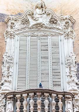 Valencian vintage window